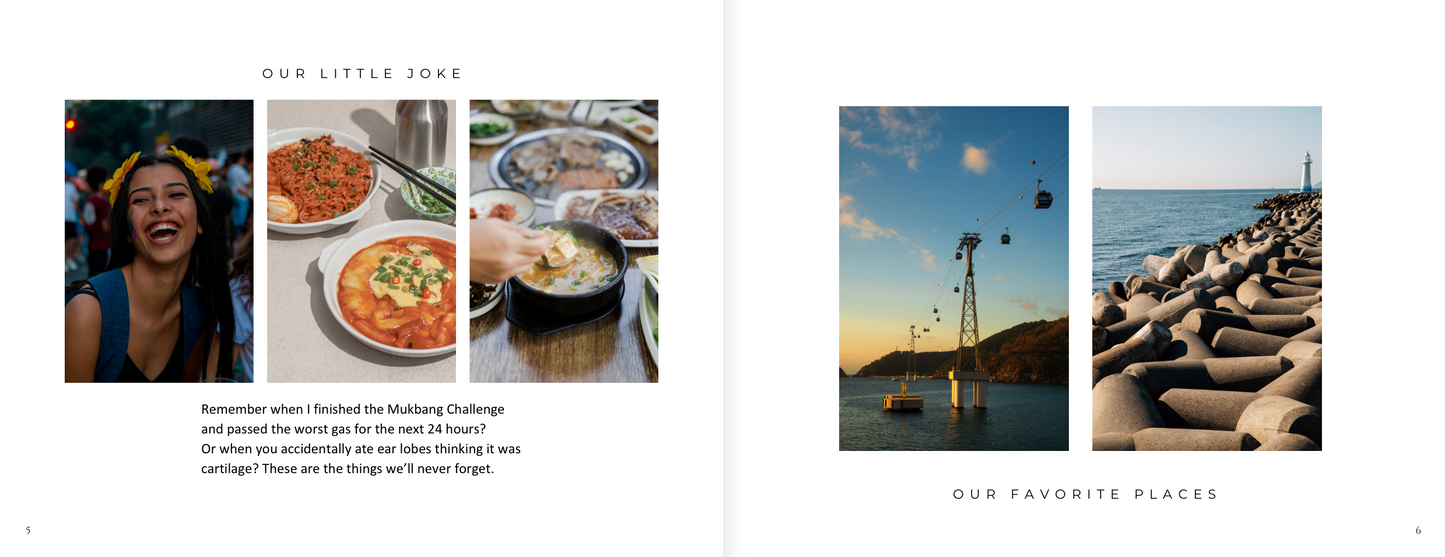 Travel Photo Book Template